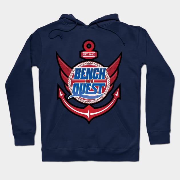 Anchor Logo: #BenchOnaQUEST Hoodie by Bench On A QUEST